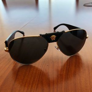 Versace Men’s Pilot sunglasses